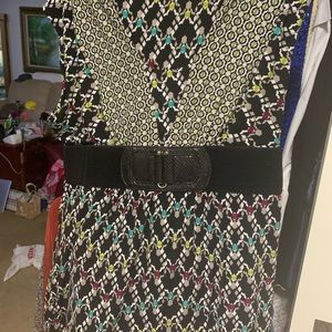 Colorful casual dress size 14, free mailing